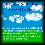 Motivation for the Masses Award of Excellence