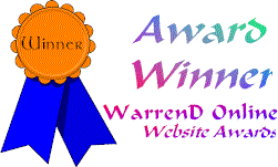 WarrenD Website Award