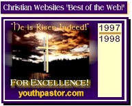 Church Host's Christian Websites "Best of the Web" Award