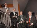 Receiving special awards at SILVAR's Installation Ceremony were (left to right) Gary Bulanti, 2006 Realtor of the Year; Dave Tonna, Spirit of SILVAR Award; Kent Westerberg, 2006 Affiliate of the Year; and Gene Lentz, President's Award.