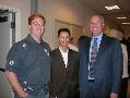 SILVAR Board Directors Toby Vanderbeek, Nadr Essabhoy, with SILVAR Executive Officer Paul Cardus.