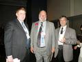 Government Affairs Director Adam Montgomery, Director Gene Lentz and Robert Stelzer.