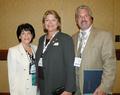 C.A.R. Director Carolyn Miller, SILVAR President Julia Keady and Dave Tonna during the luncheon.