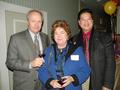 Michael Hall, SILVAR Board Director Leannah Hunt, Jimmy Kang