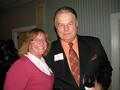 2010 SILVAR Affiliate Chair Connie Prince with Guillaume Peters.
