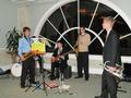 Music was provided by the band, "Late Notice."