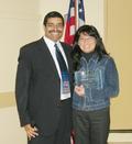 Congratulations Lydia Kou, who received the Community Outreach Award.
