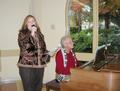 Holiday entertainment with the "12 Days of Escrow" sang by Kellie Morlock.
