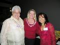 2010 FAREPA President Richard Miller, 2010 WCR President Amy Erickson, 2009 FAREPA President Wilma Baltar