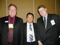 Tom Cooper, Bo Chang, SILVAR Government Affairs Director Adam Montgomery