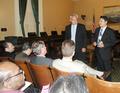 Bo Chang introduces Assemblymember Paul Fong.