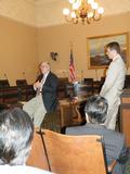Senator Simitian says the state's budget will be a challenge for legislators.