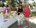 Thank you for helping - Jennifer Kane, Carolyn Miller and Charitable Foundation President Lisa Keith.
