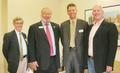 Left to right: SILVAR Board Director John Tripp, President-elect Gene Lentz, President Jeff Bell and Executive Officer Paul Cardus