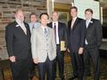 Left to right: SILVAR President-elect Gene Lentz, PRDS Board President Mark Burns, Dr. Lawrence Yun, SILVAR Executive Officer Paul Cardus, 2010 SILVAR President Jeff Bell and Government Affairs Director Adam Montgomery.