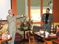 Hamilton was assisted by Los Gatos/Saratoga District Chair Bill Rehbock, who showed off the auction items to members.
