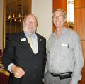 SILVAR President-elect Gene Lentz with Treasurer Gerry Lawrence
