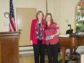 Kymberlee Colyer was the recipient of the district's 2010 Membership Outreach award.