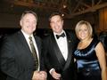Dave Walsh, C.A.R. Treasurer Don Faught and Reinita Osborne