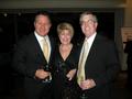 Gino Blefari with past SCCAOR president Mike Donohoe and wife Wendy