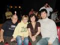Left to right: John and Barbara Murren, Marta Grimani and Patrick Kong