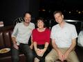 Left to right: District Council Members David Hunt, Carolyn Miller and Past President Jeff Bell