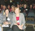 Here are Los Altos/Mountain View District Chair Denise Welsh, Dante Drummond, behind are Board Director David Tonna, Region 9 Chair Julia Keady, and in the last row are Tom Cooper, Niki Miller Maroko, Board Director Carolyn Miller, Cupertino/Sunnyvale Dis