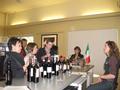Lehua Greenman, Rebecca Johnson, Karen Fryling, Lan Rupf, with K&L sommelier Chiara.