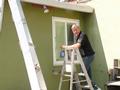 Los Gatos/Saratoga District RSVP chair Rick White washed windows.