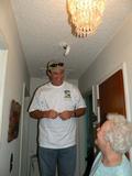 Glen La Barber replaced smoke detector batteries for an 82-year-old Santa Clara senior homeowner.