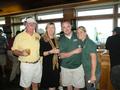 Ian Macrae, Cassie Maas, Josh Cantrell, and Brooke Coleman of JCP-LGS Disclosures, one of our hole sponsors. Thank you Josh and Brooke!