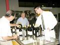 Peter Kitch chooses his wine.