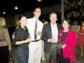 Left to right: Mari Takahashi, Peter Kitch, David Barca and SILVAR Board Director Carolyn Miller.
