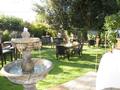 Very nice setting, courtesy of Cort Furniture and with decorations by Innovae Designs.