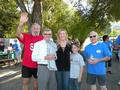 SILVAR President Gene Lentz with Board Director and Softball Commissioner John Tripp, Los Gatos/Saratoga Chair-elect Cassie Maas and Cupertino/Sunnyvale Chair Bill Moody.