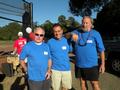 Bill Moody and Gene Lentz with Moise Nahouraii (middle). Thank you Moise for being a Supporter!