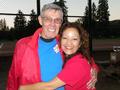 John Tripp with Los Altos/Mountain View Chair-elect Bonnie Kehl.