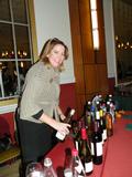 Laurie Ramirez poured wine.