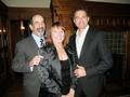 Davena Gentry and guest, with Chris Trapani, CEO and President of Sereno Group