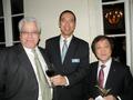 AffiliateChair Richard Miller with Kyle Chuang and Ken Chan