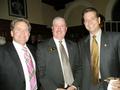 Brian Crane, co-founder, Vice President of Intero Real Estate Services and Managing Officer of Intero Los Gatos, with Los Gatos Mayor Steve Rice and SILVAR Past President and 2012 Region 9 Chair Jeff Bell