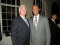 Past C.A.R. president Jim Hamilton with Kevin Brown, candidate for C.A.R. 2013 President-elect
