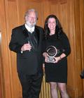 Gene Lentz with 2011 Spirit of SILVAR awardee Eileen Giorgi