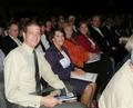 There's Region 9 Chair Jeff Bell, President-elect Carolyn Miller, Treasurer Phyllis Carmichael, Board Directors Nikki Miller Maroko and Bill Rehbock. Tom Cooper and Affiliate Chair Richard Miller are in the background.