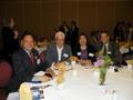 Fel Amistad, Affiliate Chair Richard Miller, Tess Crescini and Region 9 Chair Jeff Bell
