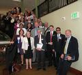 SILVAR members pose before walking across to the Capitol building to speak to their legislators.