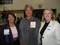President-elect Carolyn Miller, Past President Julia Truesdale Keady and 2012 President Suzanne Yost