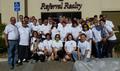 The RSVP volunteers from the Cupertino/Sunnyvale District pose for a photo before heading out to their assigned homes.