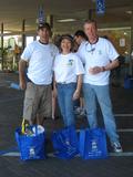 Los Altos/Mountain View RSVP volunteers get ready to leave to help senior homeowners with household tasks.