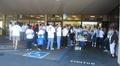Los Altos/Mountain View District's RSVP volunteers check in.